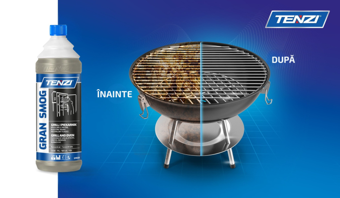 Solutie curatare grasime arsa si depuneri de fum, Gran Smog, 1 Litru, Tenzi [3]