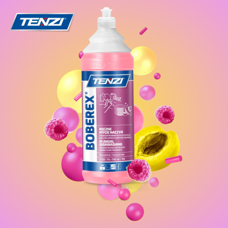 Detergent de vase concentrat Boberex, Bubble Gum, 1 Litru, Tenzi [3]