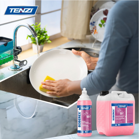 Detergent de vase concentrat Boberex, Bubble Gum, 1 Litru, Tenzi [1]