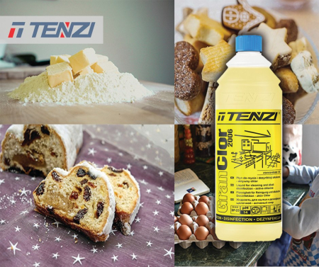 Dezinfectant cu clor pentru suprafete alimentare, Gran Clor, 1 Litru, Tenzi [1]