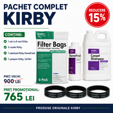 Promoții August - Pachet complet Kirby