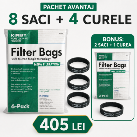 Consumabile aspiratoare Kirby - Pachet Avantaj Kirby
