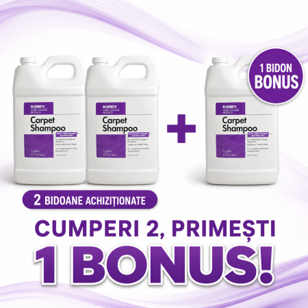 Promoții August - Sampon Kirby pentru curatarea covoarelor-galon(3.8L)