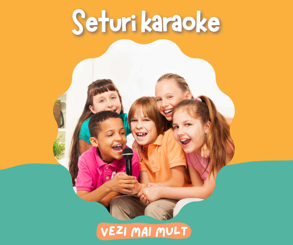 Seturi de karaoke cu microfoane si boxa