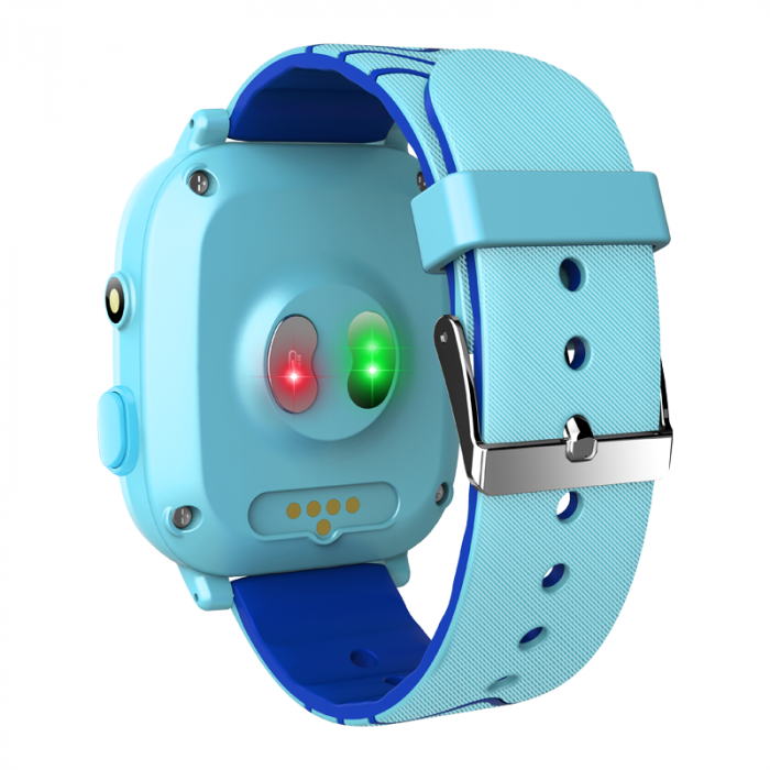 RESIGILAT - Ceas Smartwatch pentru Copii cu Functie Telefon, Localizare GPS, Display Touchscreen 1.3 inch, Camera, Lanterna, Apel video, Monitorizare Spion, Buton SOS, Temperatura si Ritm Cardiac, Ped [3]