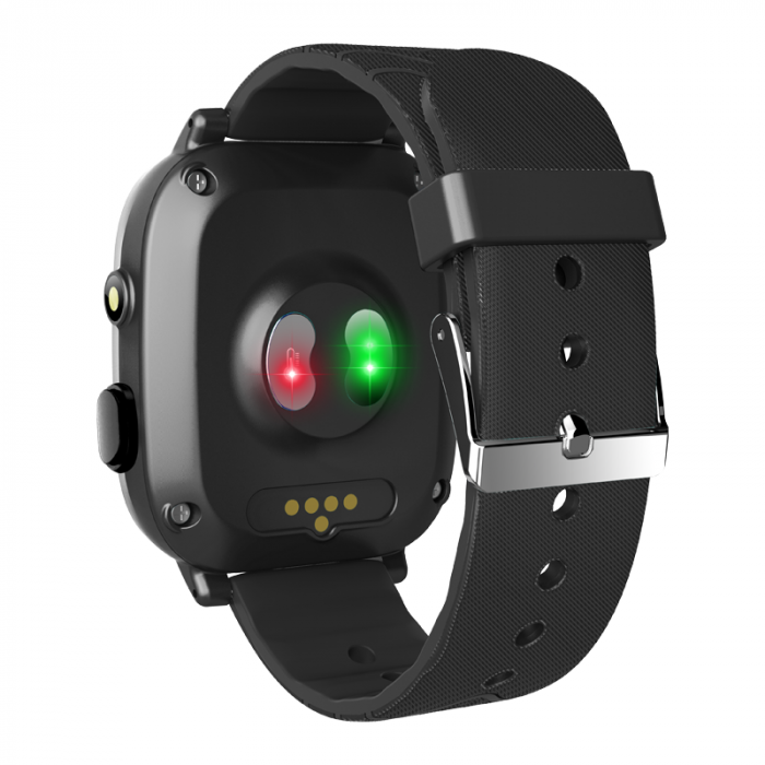RESIGILAT - Ceas Smartwatch pentru Copii cu Functie Telefon, Localizare GPS, Display Touchscreen 1.3 inch, Camera, Lanterna, Apel video, Monitorizare Spion, Buton SOS, Temperatura si Ritm Cardiac, Ped [3]