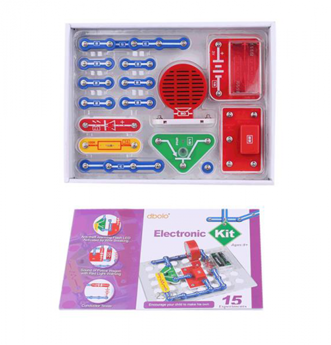 Kit Circuite Electronice pentru Copii 15 Experimente [2]