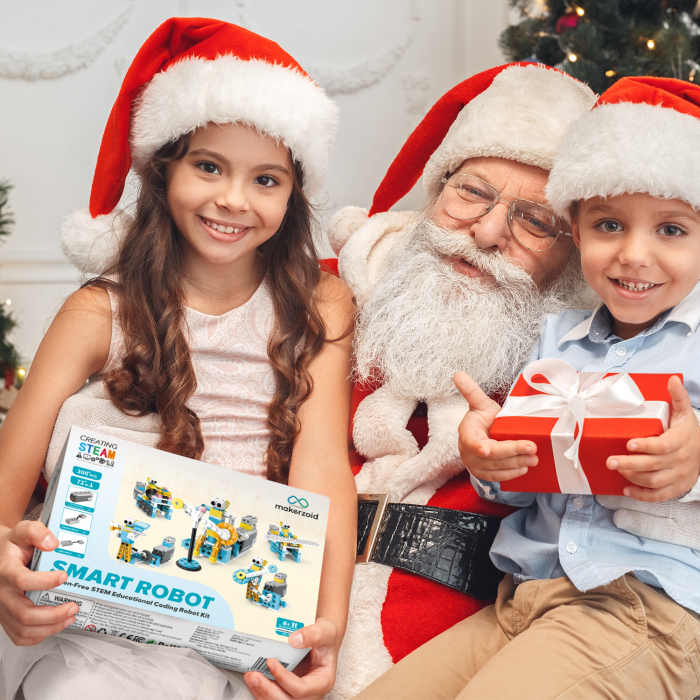 Kit Smart Robot, Set de Robotica Inteligenta, Jucarie Educationala STEM pentru Copii, 72 in 1, 300+ piese, +6 ani [7]