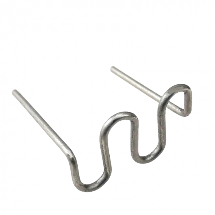 Set 500 capse pentru lipit, reparat si sudat plasticul, grosime de 0.8mm, model wave mare [1]