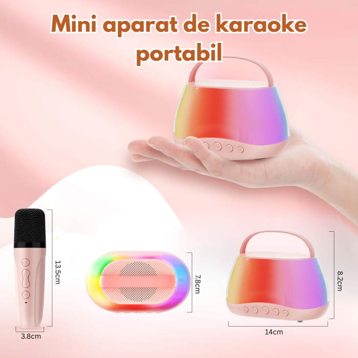 Set de 2 Microfoane Karaoke pentru Copii [7]