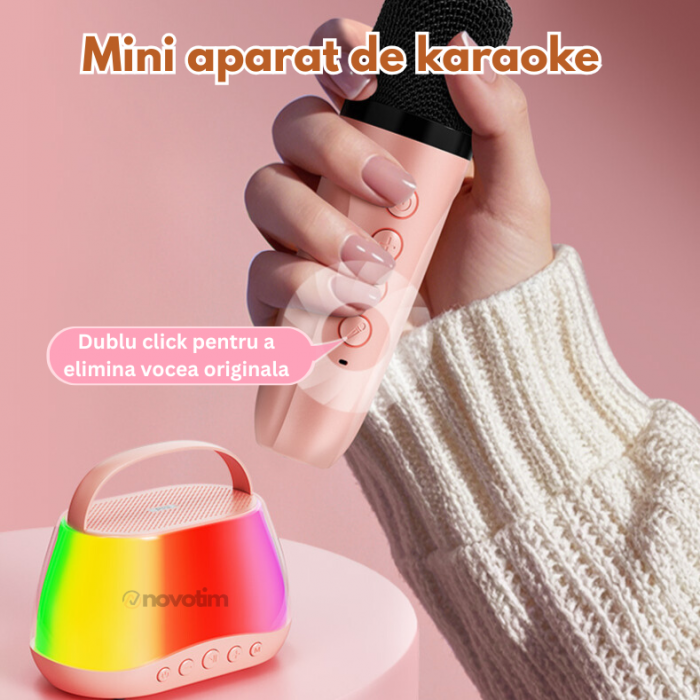 Set de 2 Microfoane Karaoke pentru Copii [5]