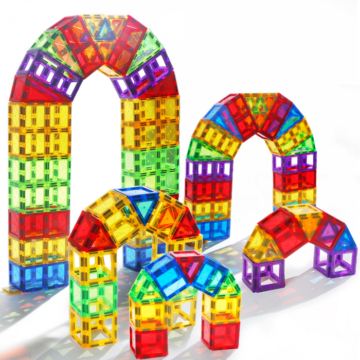 Set constructie Magnetic Tiles 101 piese [2]