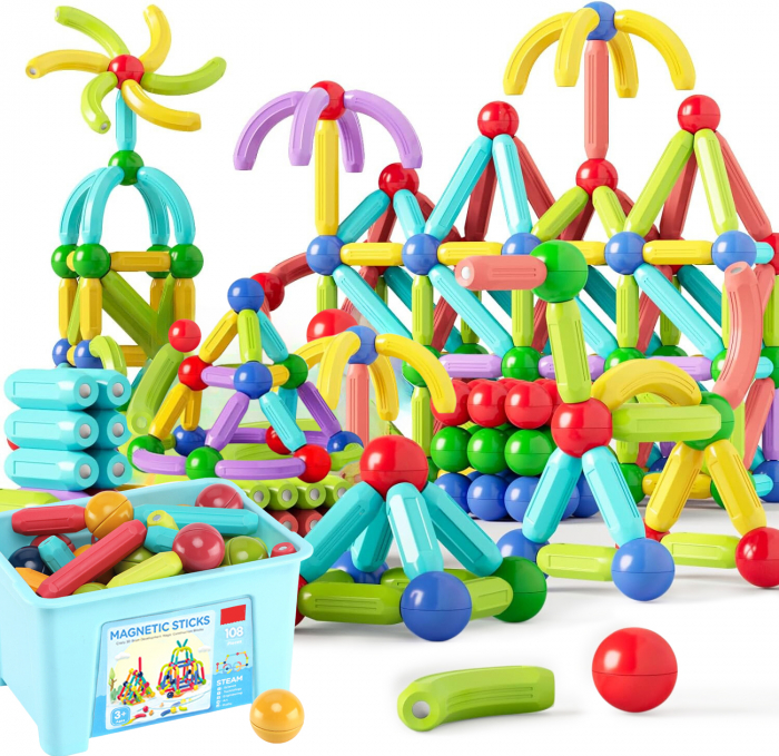 Magnetic Sticks 108 piese [1]
