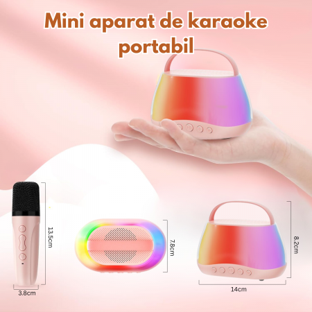 Set de 2 Microfoane Karaoke pentru Copii [6]