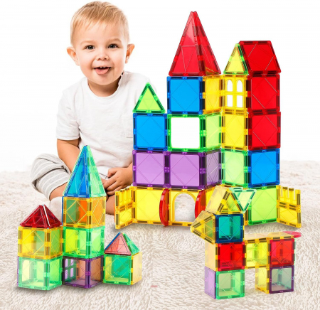 Set constructie Magnetic Tiles 101 piese [4]