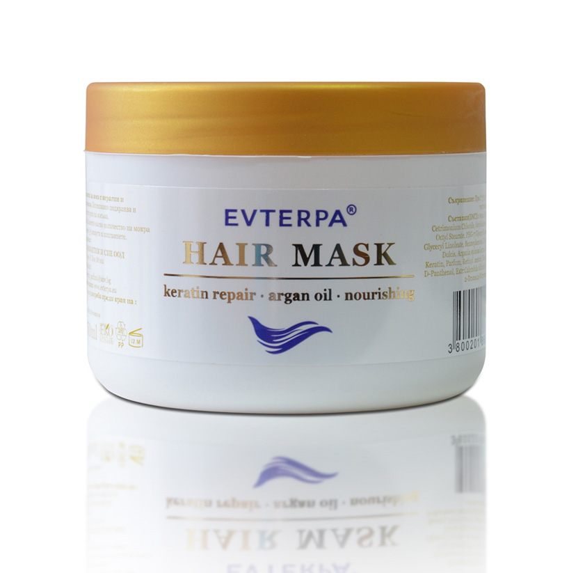 Mască de păr cu ulei de argan și cheratină [1]