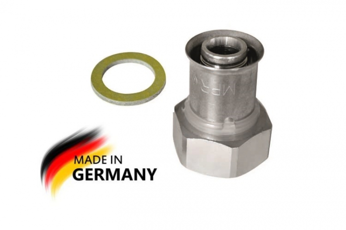Conector cu semiolandez cu filet interior presare MAINCOR [5]