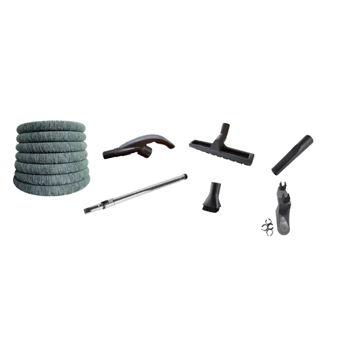 Kit furtun retractabil cu husa de protectie si accesorii standard Flexin 32 mm [2]