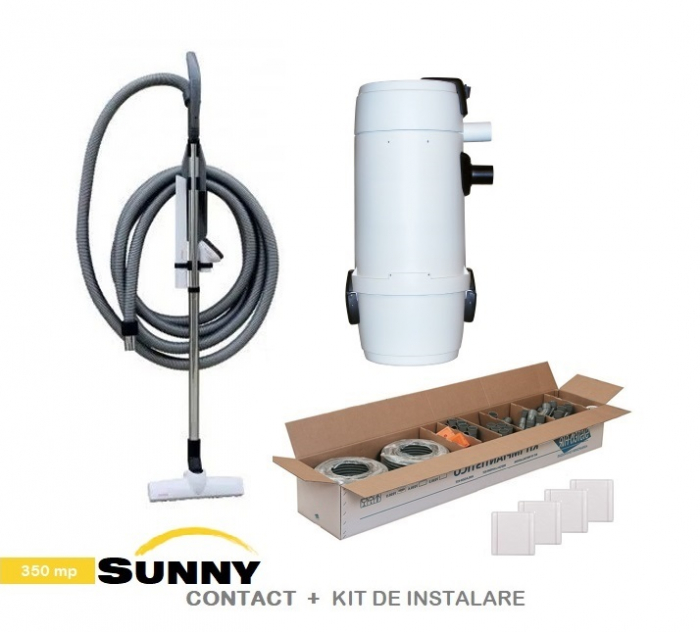 Pachet 350 mp Aspirator Sunny cu Kit de accesorii standard si Kit de instalare [2]