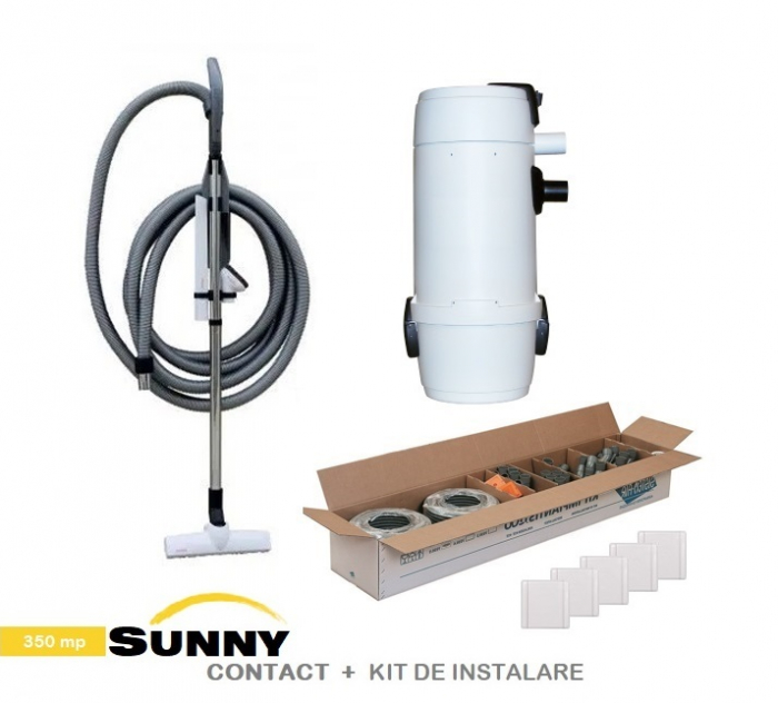Pachet 350 mp Aspirator Sunny cu Kit de accesorii standard si Kit de instalare [3]