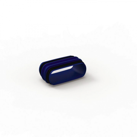 Sisteme de ventilatie - Conector oval Easyflex cu garnituri de cauciuc RENSON