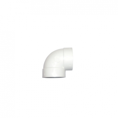 Materiale de instalare 51 mm - Cot ingust PVC antistatic de aspiratie 90 grade 51 mm