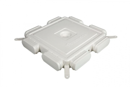 Sisteme de ventilatie - Cutie de distribuitor ventilatie drept Easyflex tratat antistatic si antibacterian RENSON