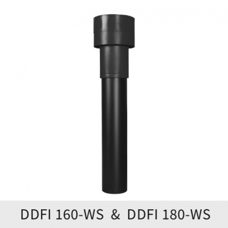 Sisteme de ventilatie - Grila exterioara verticala DN 180 mm cu protectie pentru montaj pe acoperis MAINCOR
