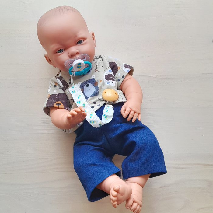 “Simply Fashionable” Long-Sleeved Denim Pants, from Nullie Lulls [2]