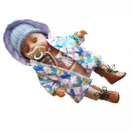 Simple Brown Doll Shoes [2]