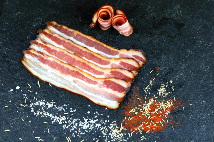 Bacon Bio Afumat La Cald 120Gr [1]