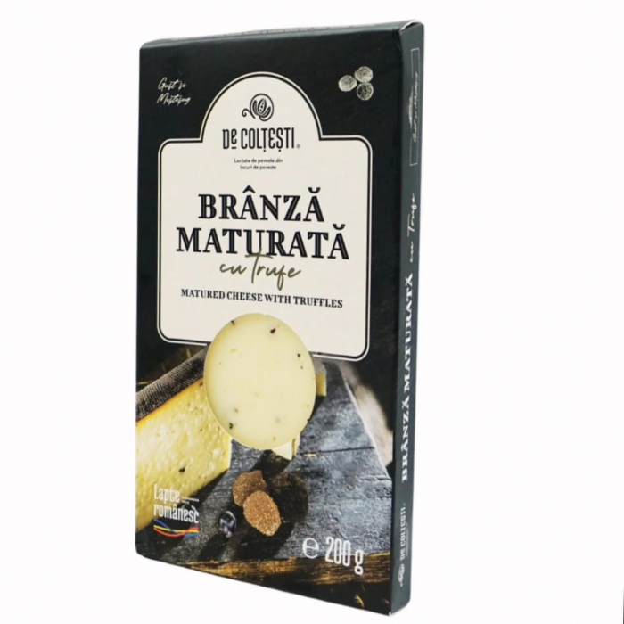 BRANZĂ MATURATĂ DE COLȚEȘTI CU TRUFE 200 G [1]