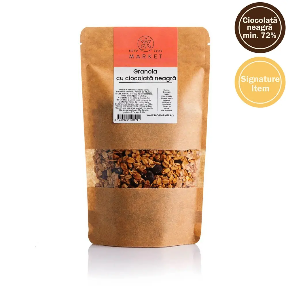 Granola Cu Ciocolata Neagra 400G [1]
