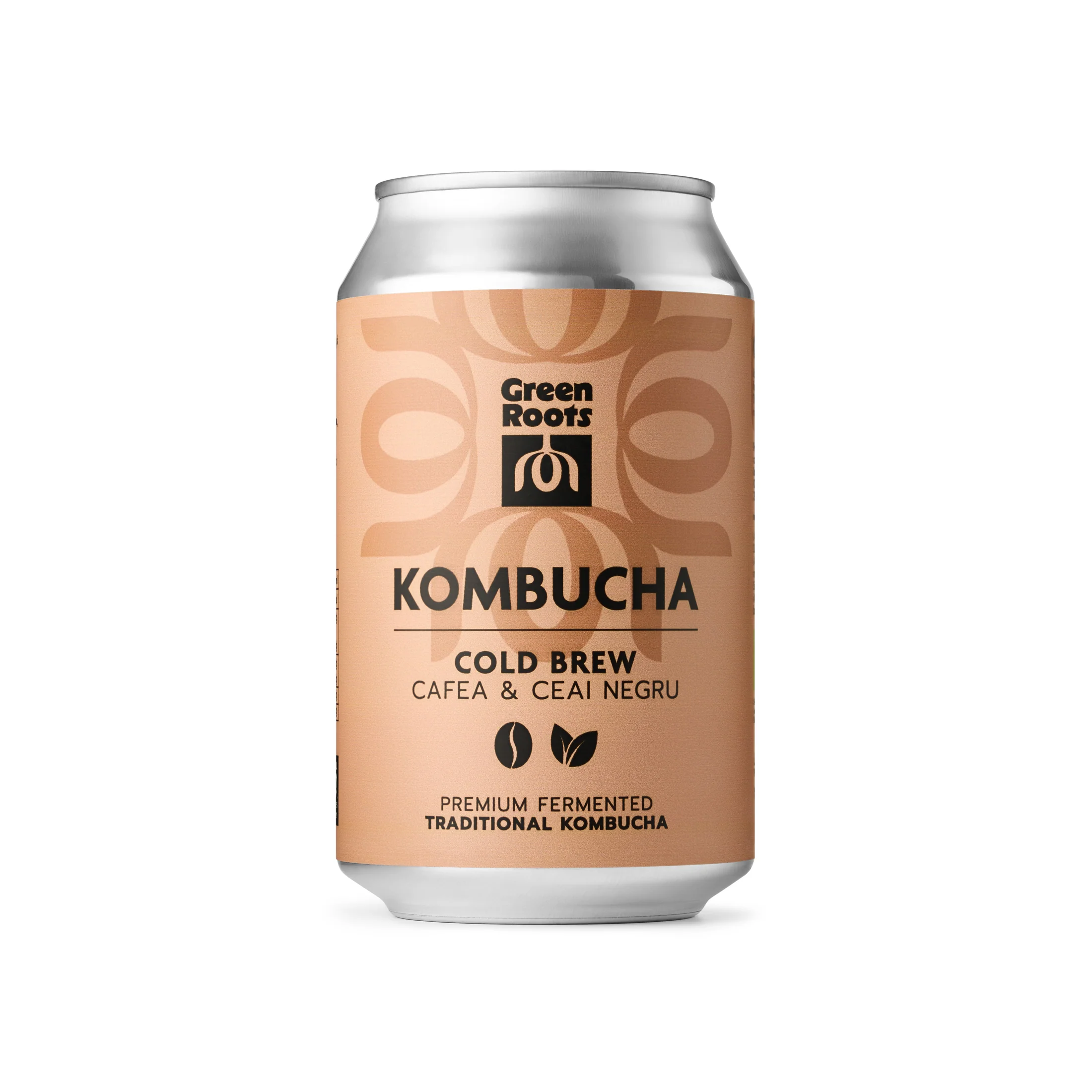 Suc Kombucha Eko Cafea Si Ceai Negru 330 Ml [1]