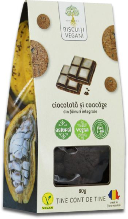 Dulce și sărat - Biscuiti Vegani Ciocolata Si Coacaze - 80 Gr, Govinda