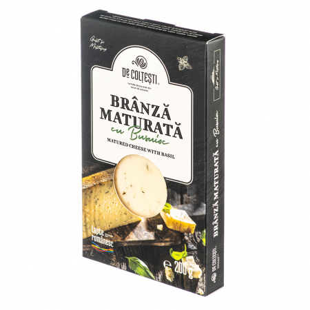 Lactate - BRANZĂ MATURATĂ CU BUSUIOC DE COLȚEȘTI 200 G
