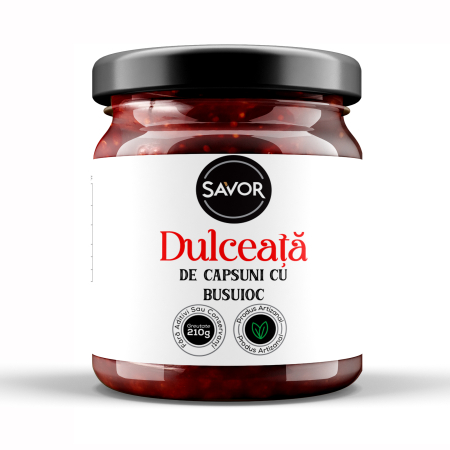 Dulceata - Dulceata De Capsuni Cu Busuioc
