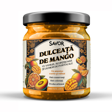 Dulceata - Dulceata De Mango Cu Lichior De Portocala