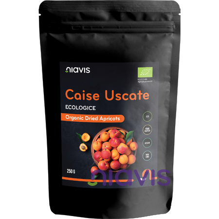 Dulce și sărat - Niavis Caise Uscate Ecologice/Bio 250G