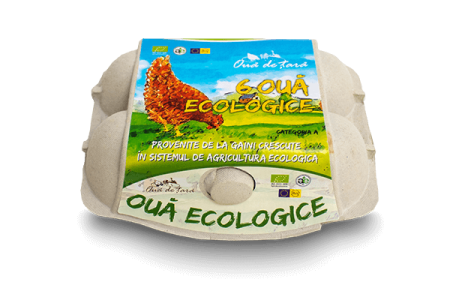 Ouă proaspete - Oua Bio 6 Buc