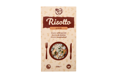 Gata de mâncat - Risotto Cu Hribi 250Gr