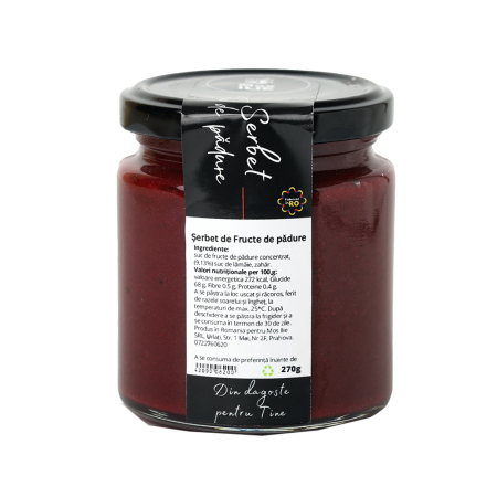 Dulce și sărat - Serbet Fructe De Padure 270g