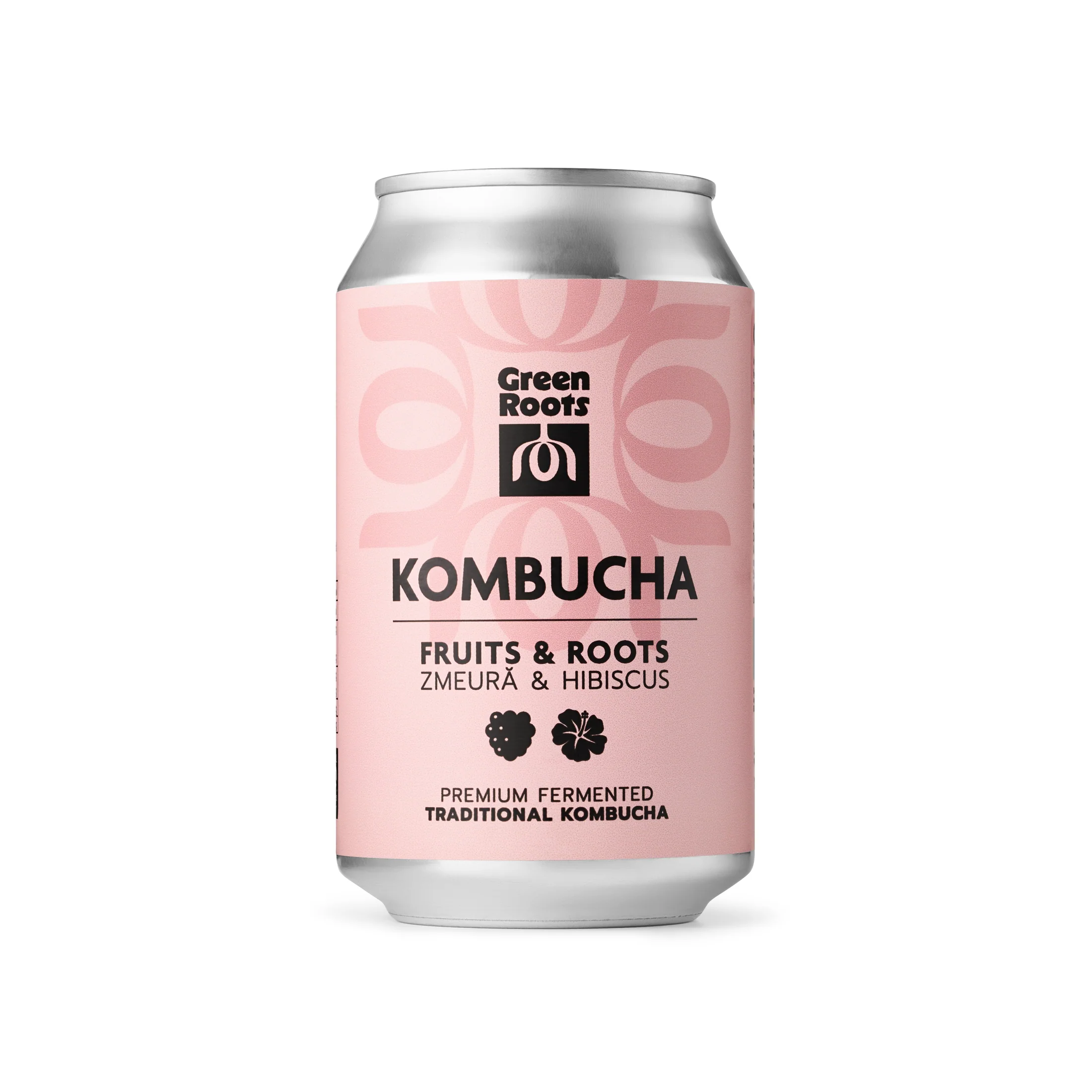 Băuturi - Suc Kombucha Organic Zmeura Si Hibiscus 330 Ml