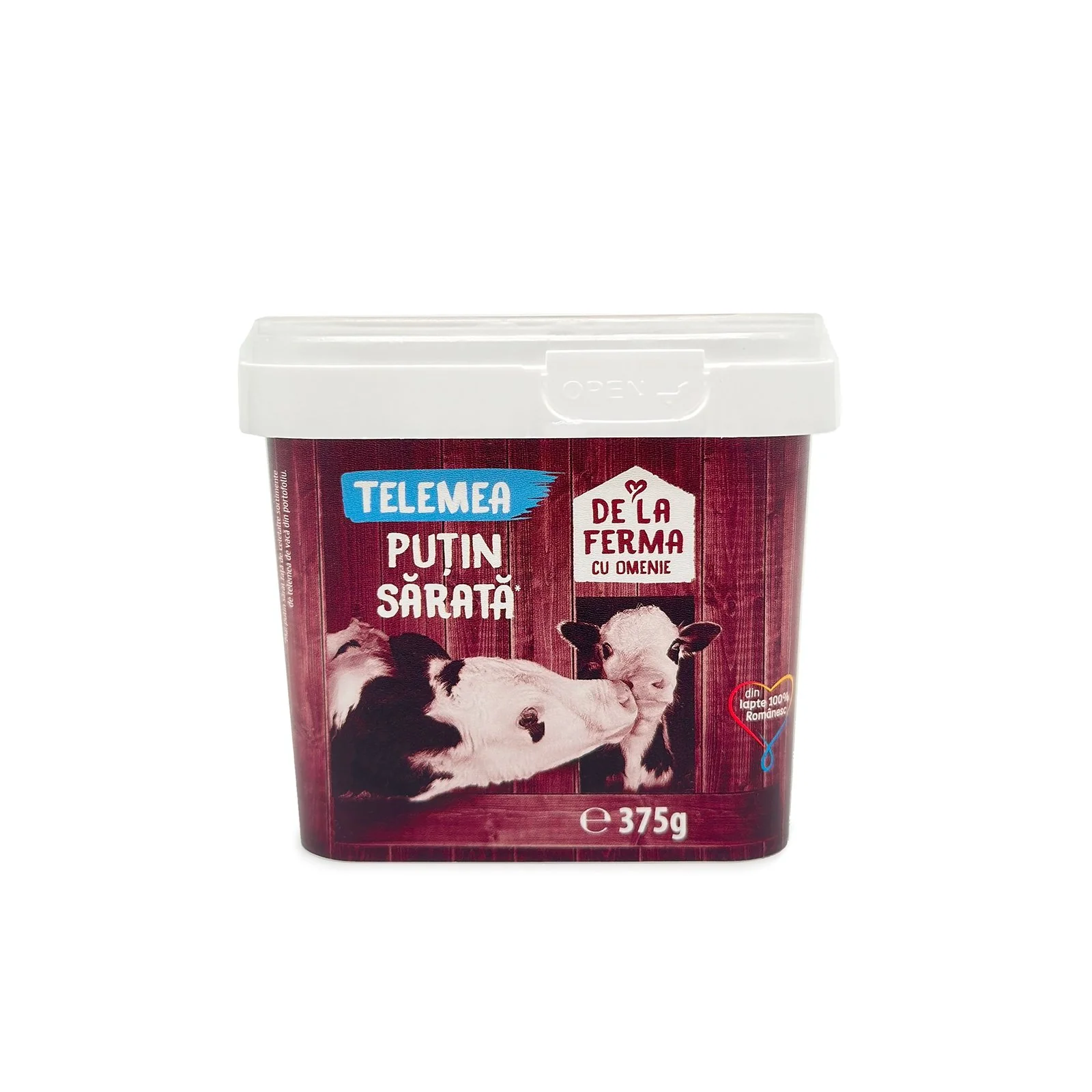 Telemea de vacă puțin sărată, Ferma cu Omenie [1]