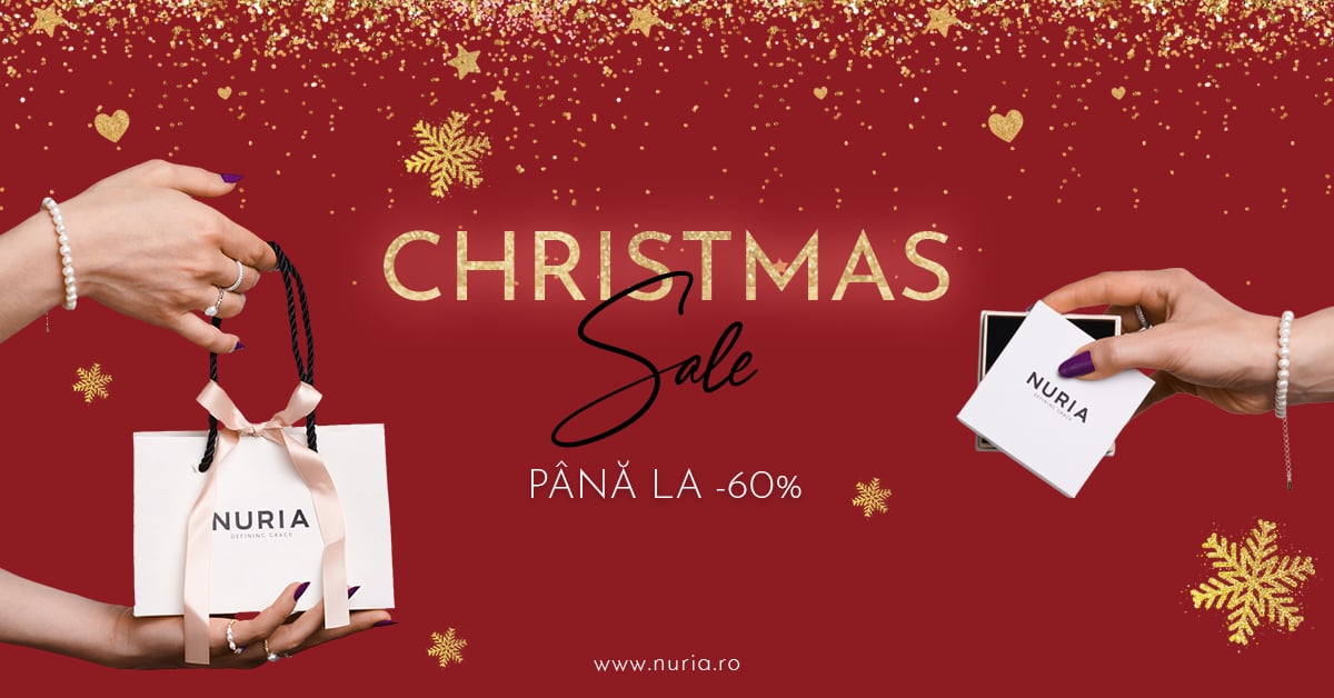 Bijuterii Argint și Perle Naturale de Cultura Christmas Sale Craciun Mos Nicolae Cadou Black friday sale Black week NURIA Cadouri reduceri bijuterii