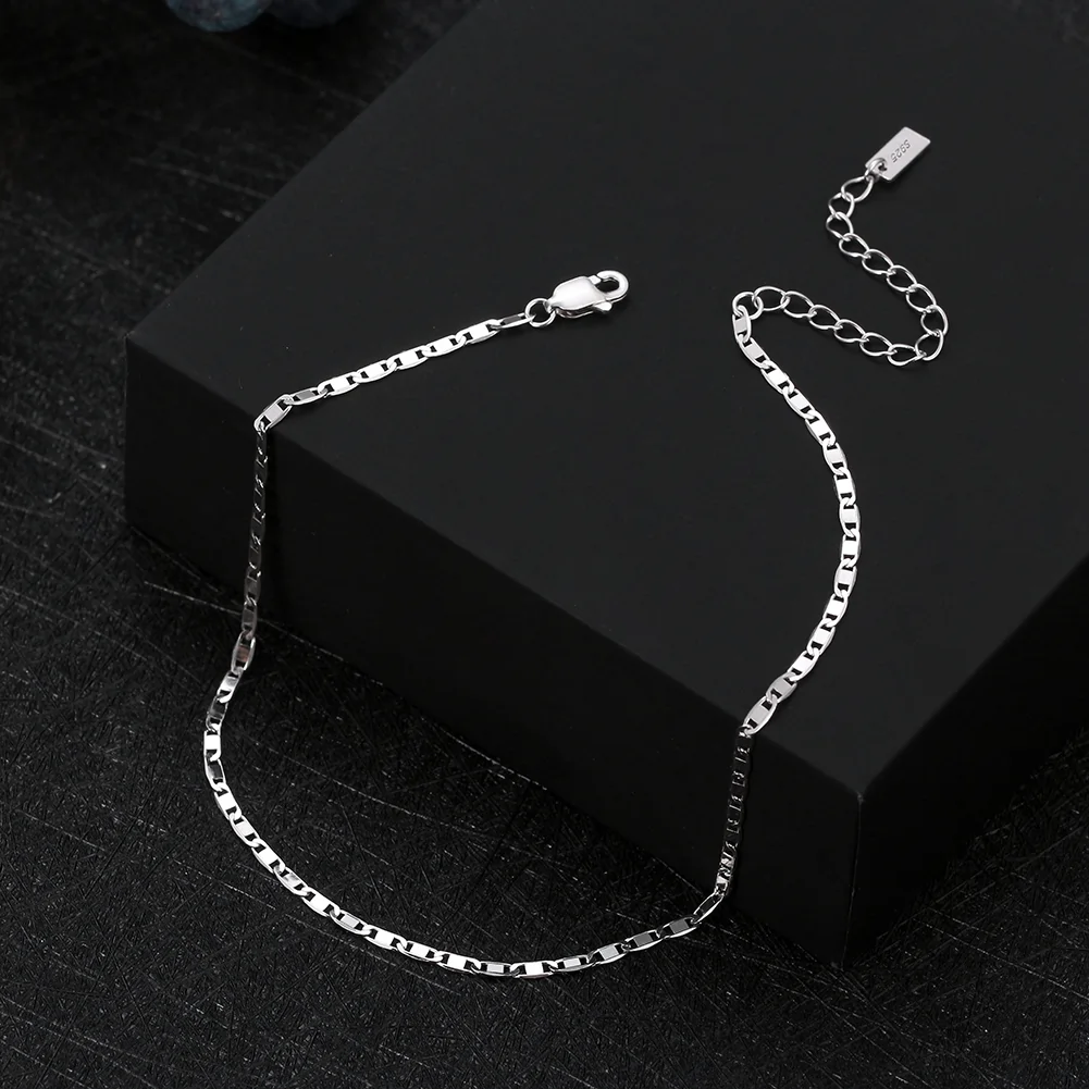 Brățară de picior din Argint Silver Tag Chain [2]