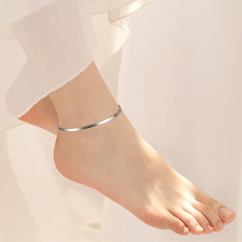 Brățară de picior din Argint Snake silver Collar Collection [3]
