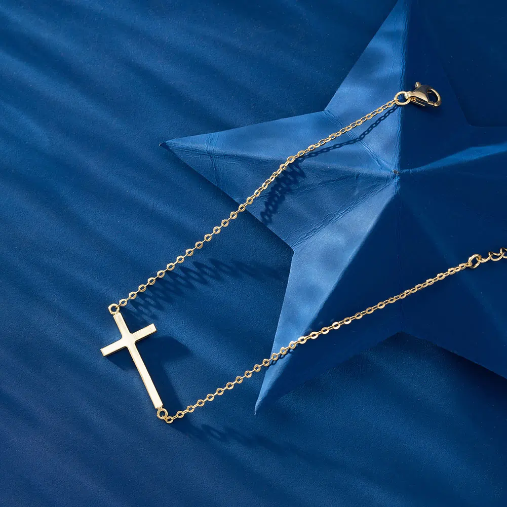 Brățară din argint Cruz Auriu [2]