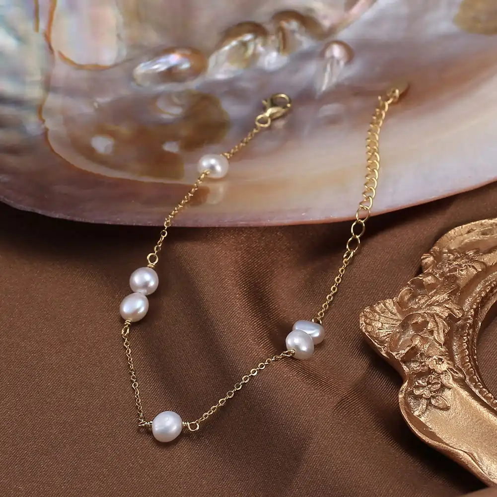 Brățară din Argint cu Perle Naturale de Cultură Delicate Harmony Pearl [3]