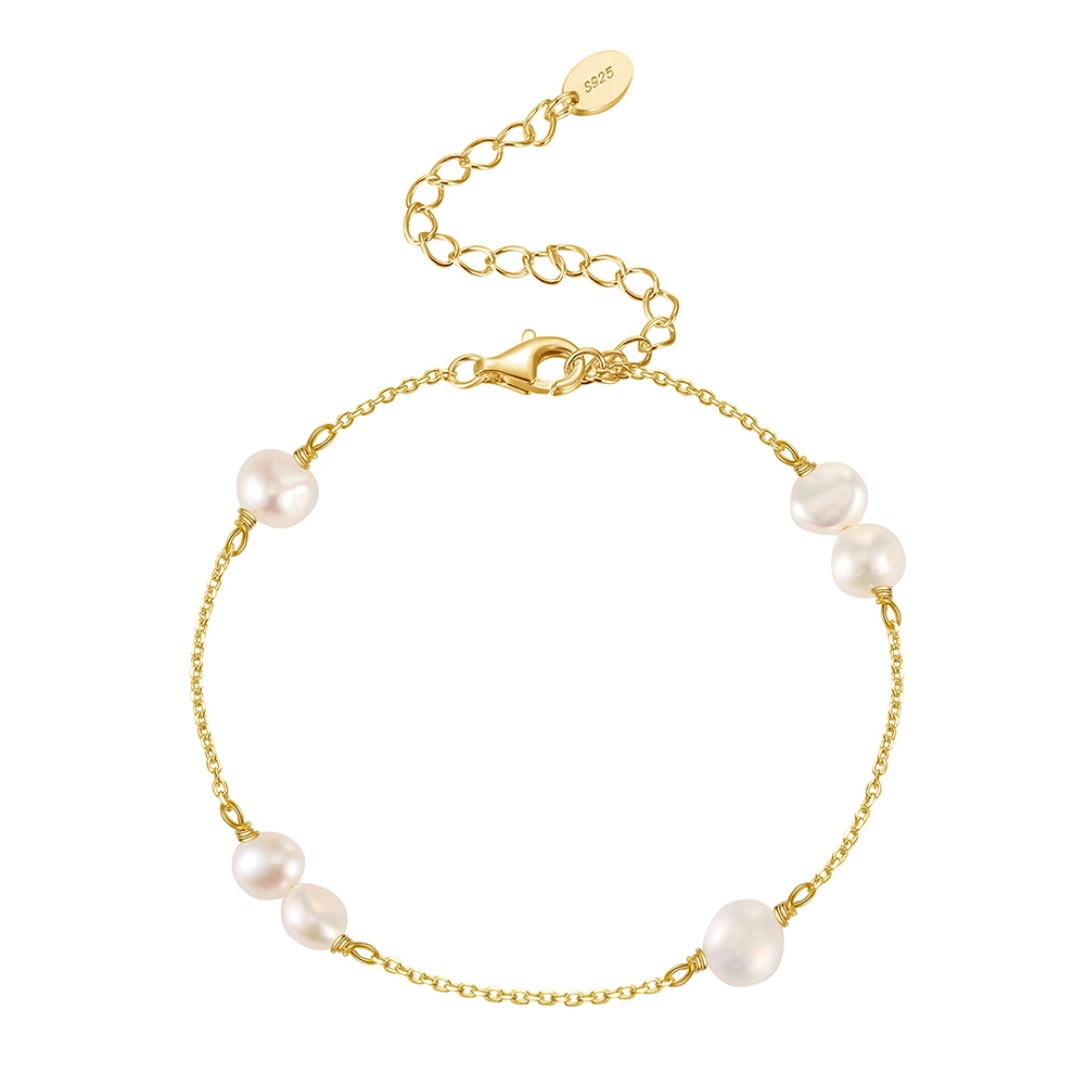 Brățară din Argint cu Perle Naturale de Cultură Delicate Harmony Pearl [1]